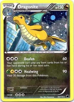 Pokemon TCG Blister Exclusives Dragonite - (Cosmos Holo) Promo Holofoil 083/116 - Image 1