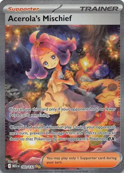 Pokemon TCG Acerola's Mischief MEG-183/132 Special Illustration Rare-Holofoil - Image 1