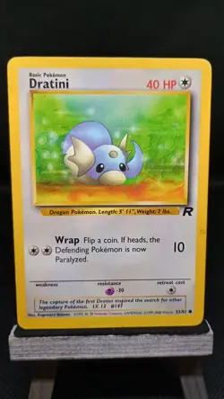 Pokemon TCG - Dark Dragonite, Daronair & Dratini Card Lot (MP) - Image 2