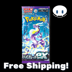 1 Violet ex Booster Pack Pokemon - Japanese Scarlet & Violet SV1V Free Shipping - Image 1