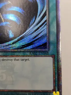 Mystical Space Typhoon Quarter Century Secret Rare RA02-EN048 YuGiOh! - Image 2