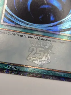 Mystical Space Typhoon Quarter Century Secret Rare RA02-EN048 YuGiOh! - Image 3