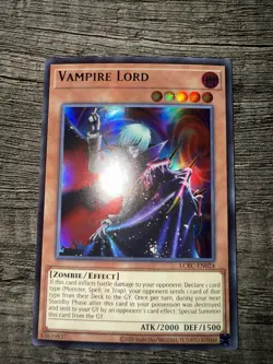 Vampire Lord LCKC-EN024 Misprint / Name Shift - Yugioh - Image 1