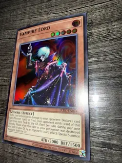 Vampire Lord LCKC-EN024 Misprint / Name Shift - Yugioh - Image 3
