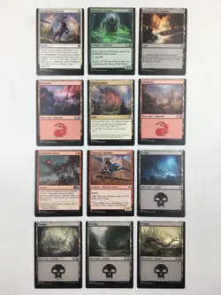 MTG Misprint/Miscut Card Lot - Magic The Gathering Miscut Card Lot - Image 1