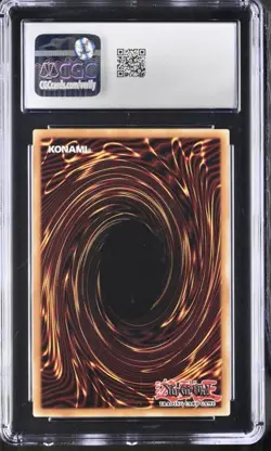 Yugioh CGC 8 MINT The Eye of Timaeus GFP2-EN183 Ghost Rare 1st Ed 2022 POP 2 - Image 2