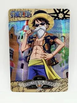 One Piece CCG Luffy Special Doujin Kawaii Holo Art Card - Image 1
