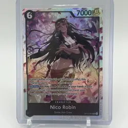 Nico Robin OP12-087 SR Legacy Of The Master One Piece Card Game English - Image 1