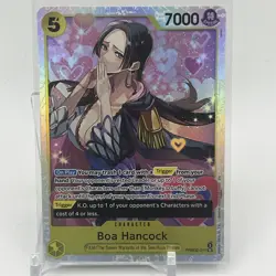 Boa Hancock PRB02-017 SR ONE PIECE Card The Best 2 ONE PIECE Card Game - Image 1