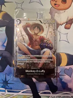 Monkey.D.Luffy (Tin Pack Set Vol. 2)One Piece Promotion Cards P-075 NM - Sealed - Image 1