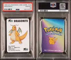 1998 KFC POKEMON CARD GAME #149 DRAGONITE GEM MINT 10 RARE - Image 3