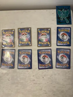 Pokemon Vaporeon Card Lot Japanese & English EX V 8 Cards NM - Image 2