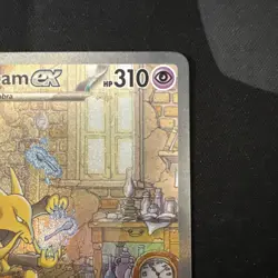 Pokemon Alakazam EX TCG Card 201/165 SV Scarlet & Violet 151 NM Condition - Image 4