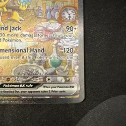 Pokemon Alakazam EX TCG Card 201/165 SV Scarlet & Violet 151 NM Condition - Image 5