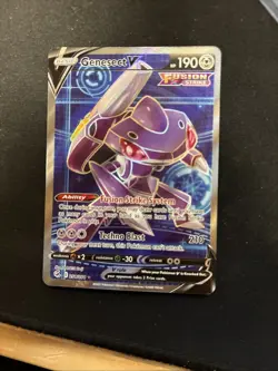 Genesect V - 254/264 - Pokemon Fusion Strike Sword Shield Full Art Rare Card NM - Image 1