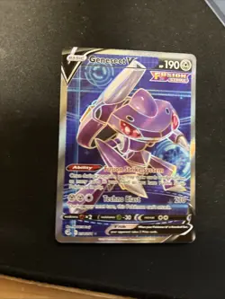 Genesect V - 254/264 - Pokemon Fusion Strike Sword Shield Full Art Rare Card NM - Image 2