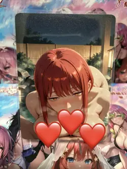 Holo Beautiful Waifu Handmade Card Goddess Story CCG Anime Double Sided - Image 2