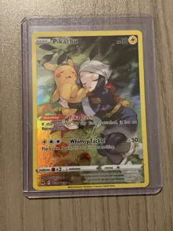 Pikachu TG05/TG30 Lost Origin Trainer Gallery Pokemon Card - Image 1