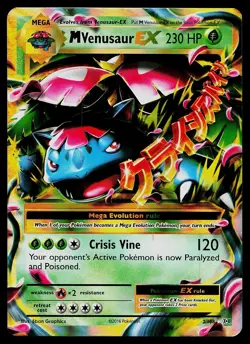 Pokemon Card - M Venusaur EX XY Evolutions 2/108 Ultra Rare - Image 1
