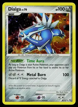 Pokemon Card - Dialga Platinum 6/127 Holo Rare - Image 1