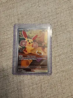 Pokemon TCG Plusle Illustration Rare Card 193/182 Sv04: Paradox Rift - Image 1
