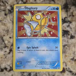 Pokemon Magikarp Promo Holo Basic 30HP XY143 XY 2016 English Card - Image 1