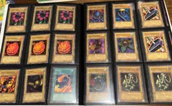 Binder With 234 Yugioh Cards 100+ Lob Unlimited And Vintage Holos - Image 5