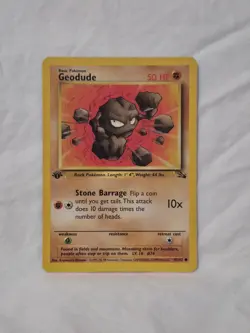 5 Pokemon Base Set 1st Edition Common Cards Near Mint - Image 2