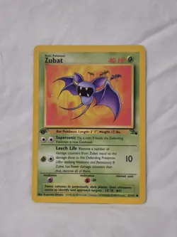 5 Pokemon Base Set 1st Edition Common Cards Near Mint - Image 4
