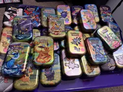 Huge Pokemon Lot With Tins Full Of Cards - Image 3