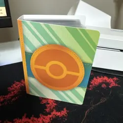 Pokemon Binder With Pokemon, Yugioh, And Mtg Cards 30 Total - Image 1