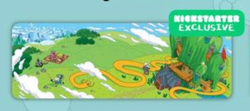 New Adventure Time Card Wars 2025 Kickstarter Jake Treehouse Playmat Play Mat - Image 2