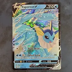 Vaporeon V - Promo SWSH: Sword & Shield Promo Cards SWSH150 NM 155 - Image 1