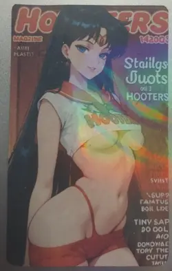 Sailor moon Sailor Mars Waifu Card - Image 1