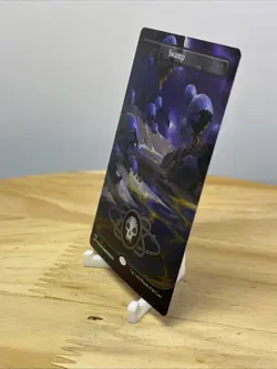 Swamp (488) (Borderless) (Galaxy Foil) Unfinity Foil - Image 5