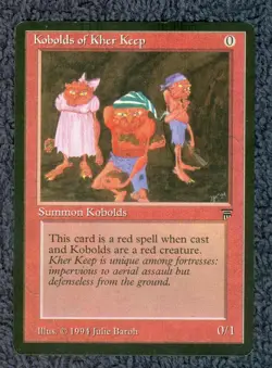 KOBOLDS OF KHER KEEP common 1994 LEGENDS Magic the Gathering Unplayed NM - Image 1