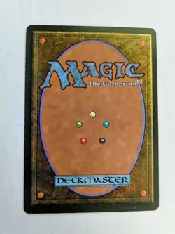 MTG ICE AGE Jester's Cap SIGNED IN GOLD BY DAN FRAZIER - Image 2