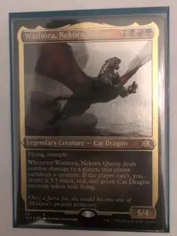 Wasitora, Nekoru Queen (Foil Etched) #551 (NM) Double Masters 2022 2X2 Magic MTG - Image 1