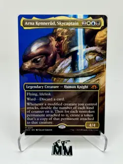 Arna Kennerud, Skycaptain - Borderless - English Magic the Gathering NM-M - Image 1