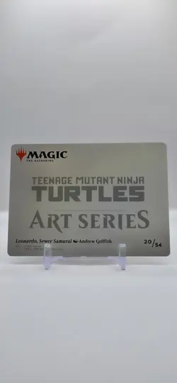 Leonardo, Sewer Samurai - MTG Art Series: Teenage Mutant Ninja Turtles 20/54 - Image 2