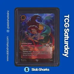 2025 DISNEY LORCANA 9 FABLED #232/204 ARIEL ADVENTUROUS COLLECTOR ENCHANTED - Image 1