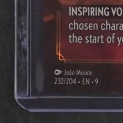 2025 DISNEY LORCANA 9 FABLED #232/204 ARIEL ADVENTUROUS COLLECTOR ENCHANTED - Image 4