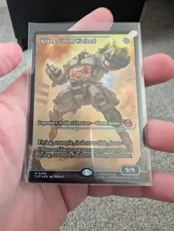 Krang, Utrom Warlord Showcase Foil #290 TMNT Magic MTG - Image 1