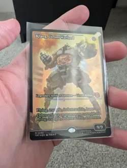 Krang, Utrom Warlord Showcase Foil #290 TMNT Magic MTG - Image 2