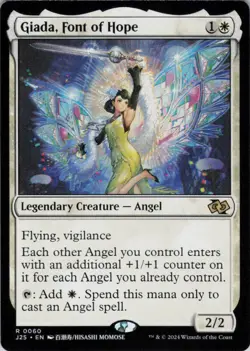 Giada, Font of Hope (Anime) - Foundations Jumpstart - 60 - NM - Image 1