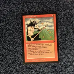 WINDS OF CHANGE uncommon 1994 LEGENDS Magic the Gathering Unplayed Near mint - Image 3