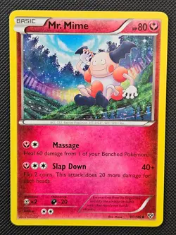 MR. MIME 91/146 UC XY POKEMON NM/M 2014 - Image 1