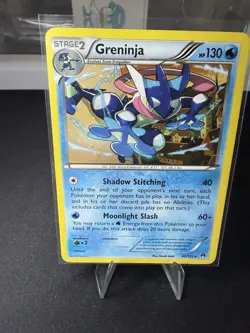 Greninja 40/122 XY Breakpoint Holo Rare LP Pokemon Card Stage 2 - Image 1