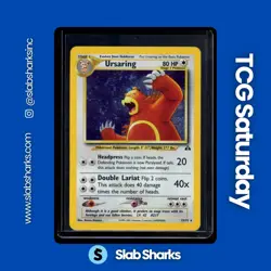 2001 POKEMON NEO DISCOVERY #15/75 URSARING HOLO RARE - Image 1