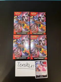 Pokemon TCG Destined Rivals Booster Bundle Lot of x4 SEALED - Image 1